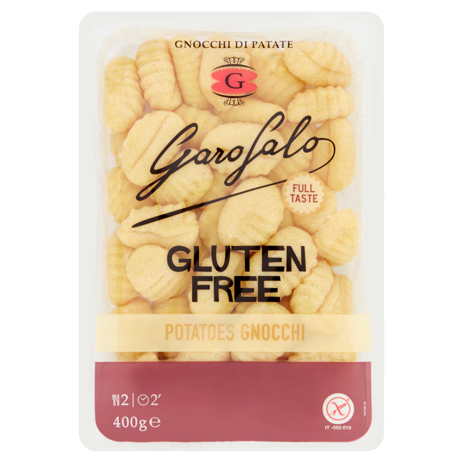 Garofalo Gluten Free Potato Gnocchi 6 x 400g Gustalia